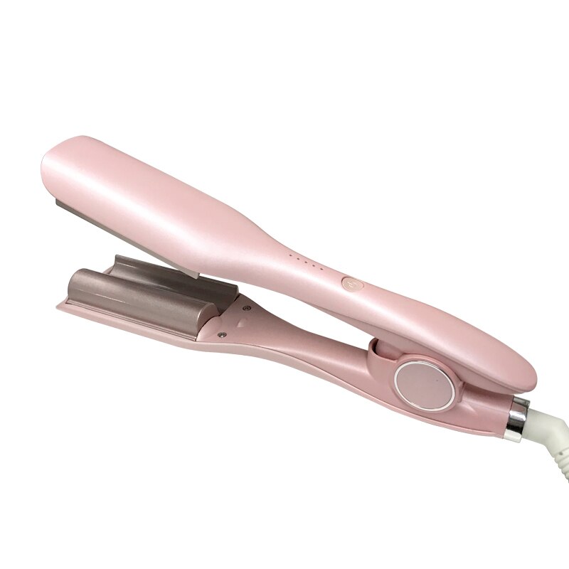 Rotolo di uova ferro arricciacapelli professionale triplo barilotto parrucchiere Waver bigodino strumento per lo Styling in ceramica per le donne: AU