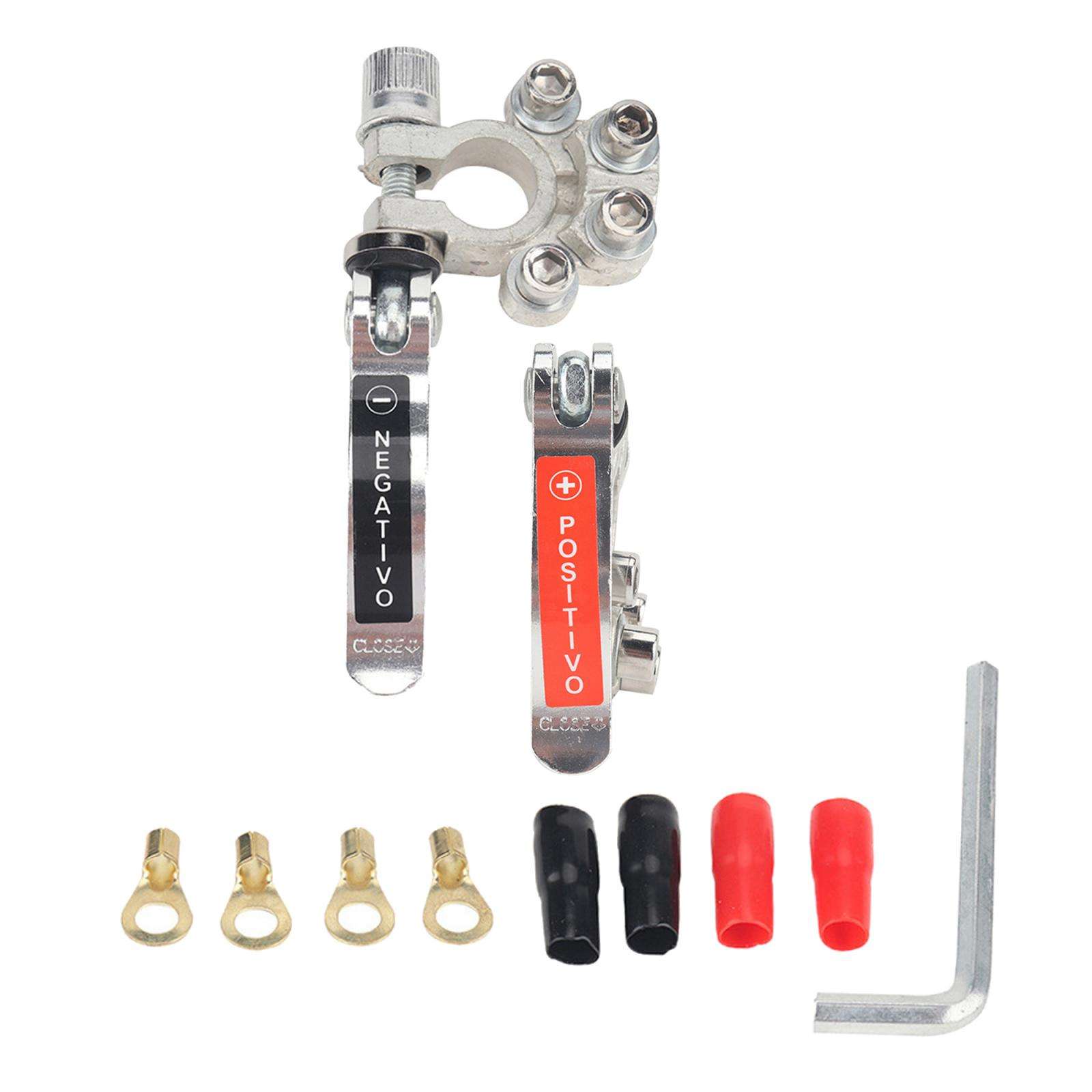 Boat Tractor Battery Terminal Connector Clamp Adjust Disconnect Toolless