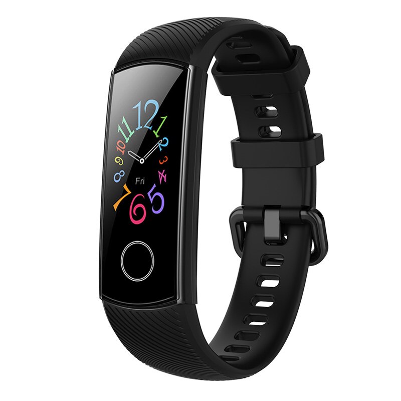 Silikon strap für Honor band 5 4 armband ersatz Handgelenk gurt für Honor band 5 Oxymetrie Schutz Film Für Huawei band 4