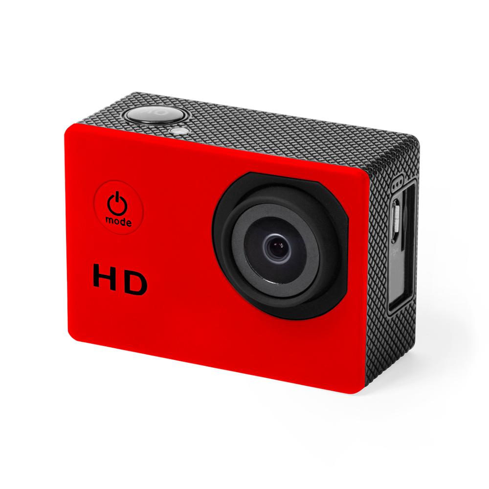 Sport Camera Video Capture Hd 720 P: Red