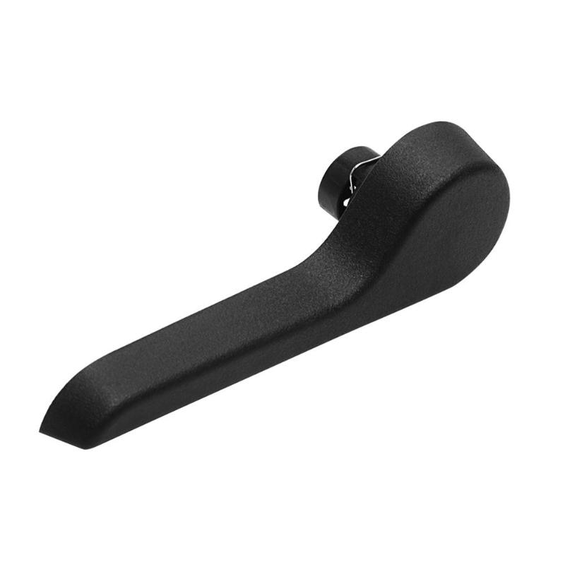Manilla de palanca reclinable para asiento delantero izquierdo, accesorios de Interior de coche, de plástico, negro
