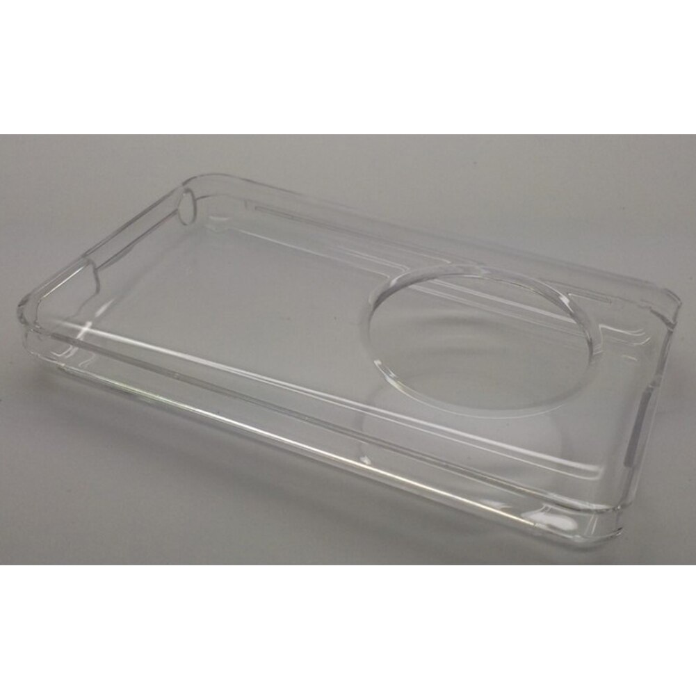 Étui de protection solide pour ipod classic 80gb avec cadre en cristal transparent et étanche, accessoires durables, coque avant et arrière