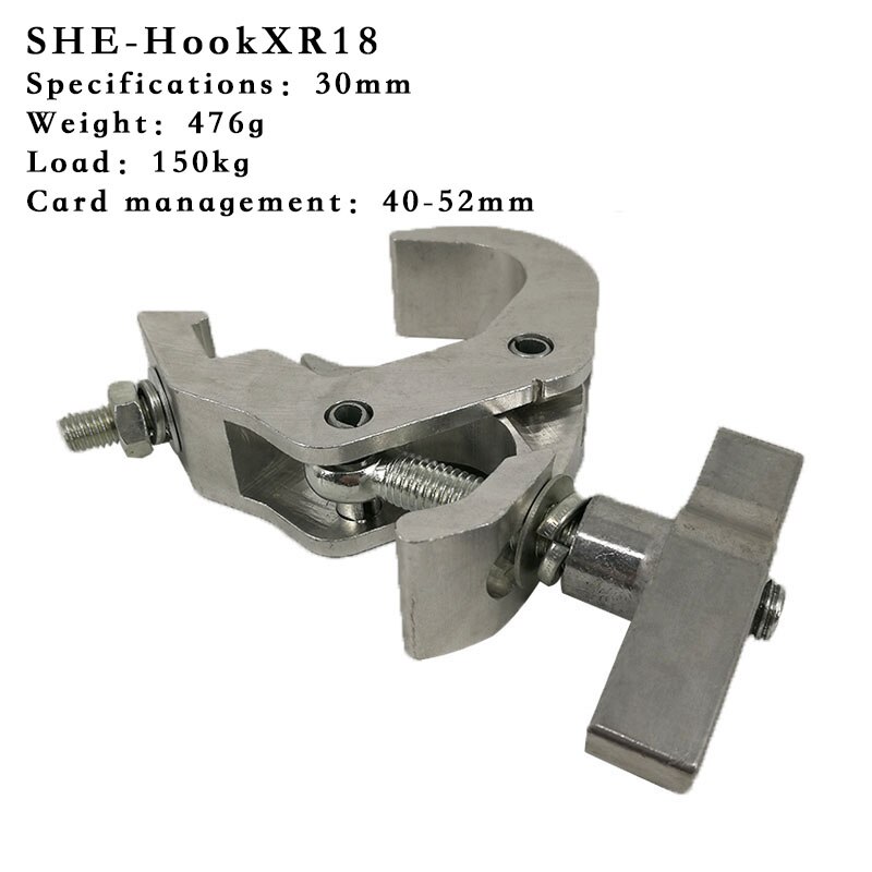 SEHHDS Schnelles Aluminium Material Licht haken, Licht Klemme: XR18 hell Haken