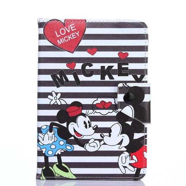 Universal Cartoon Pu Leather Stand Case Cover For Huawei MediaPad M6 M5 T5 M3 M2 T3 T2 T1 10.8" 10.1" 9.6" inch Tablet: Pic 10