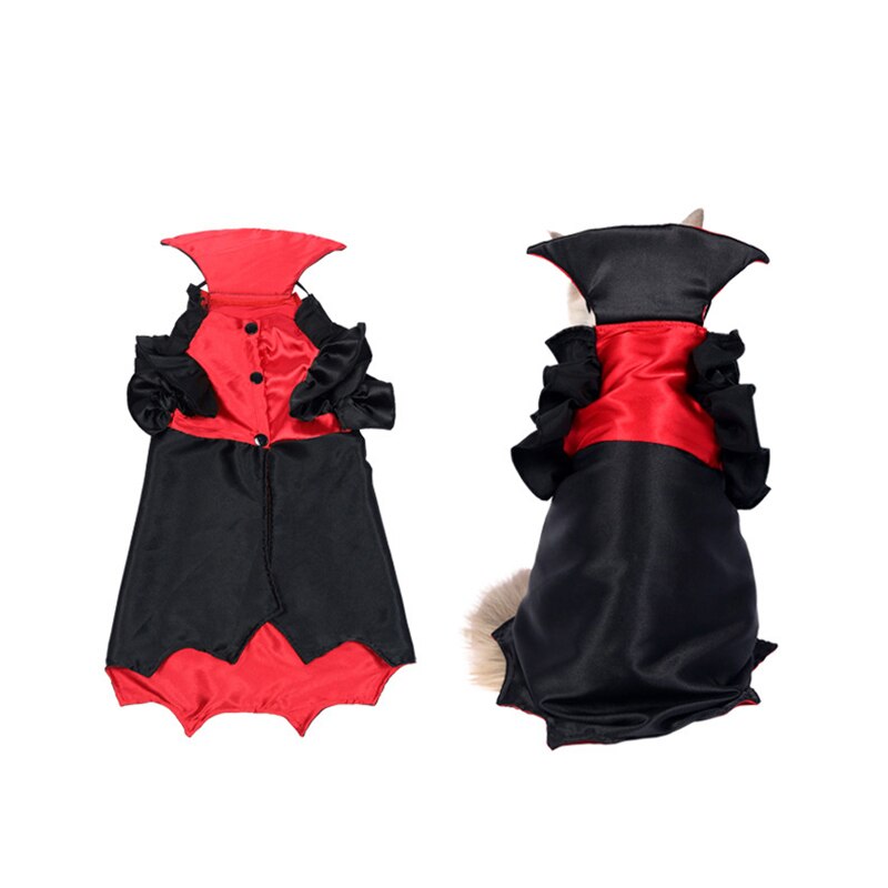 Funny Halloween Pet Clothes Cool Cat Coat DogJacket Cosplay Cat Costume Christmas Dress Up Cosplay Halloween Pet Costume
