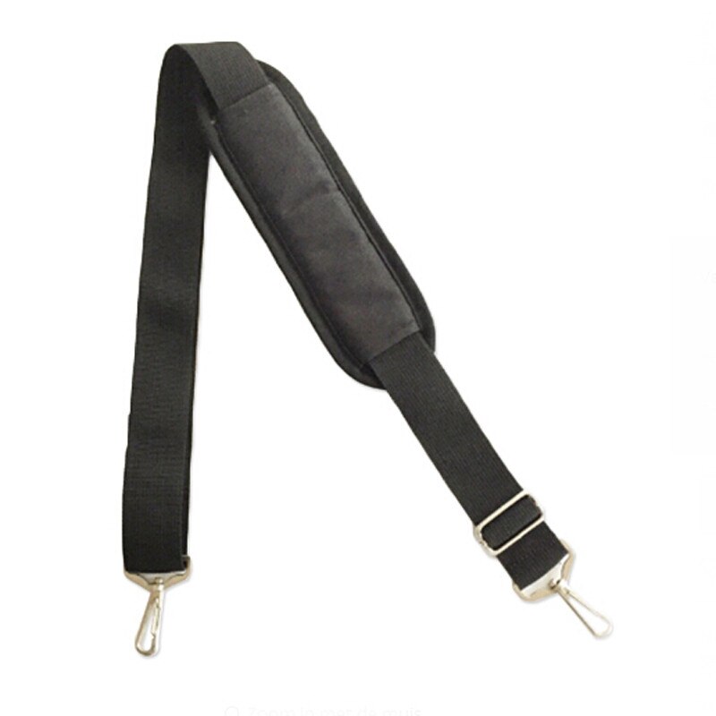 Schwarz Nylon Tasche Strap Für Männer Taschen Starke Schulter Strap Männer Aktentasche Laptop Tasche Gürtel Länge Tasche Zubehör