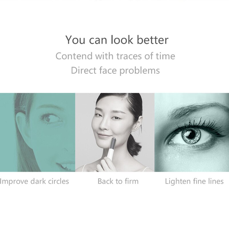 Ulike Eye Massage Instrument Dilute Eye Bags Artifact Beauty Eye Stick Dark Eye Circles Import Eye Cream Wrinkle Beauty Instrume