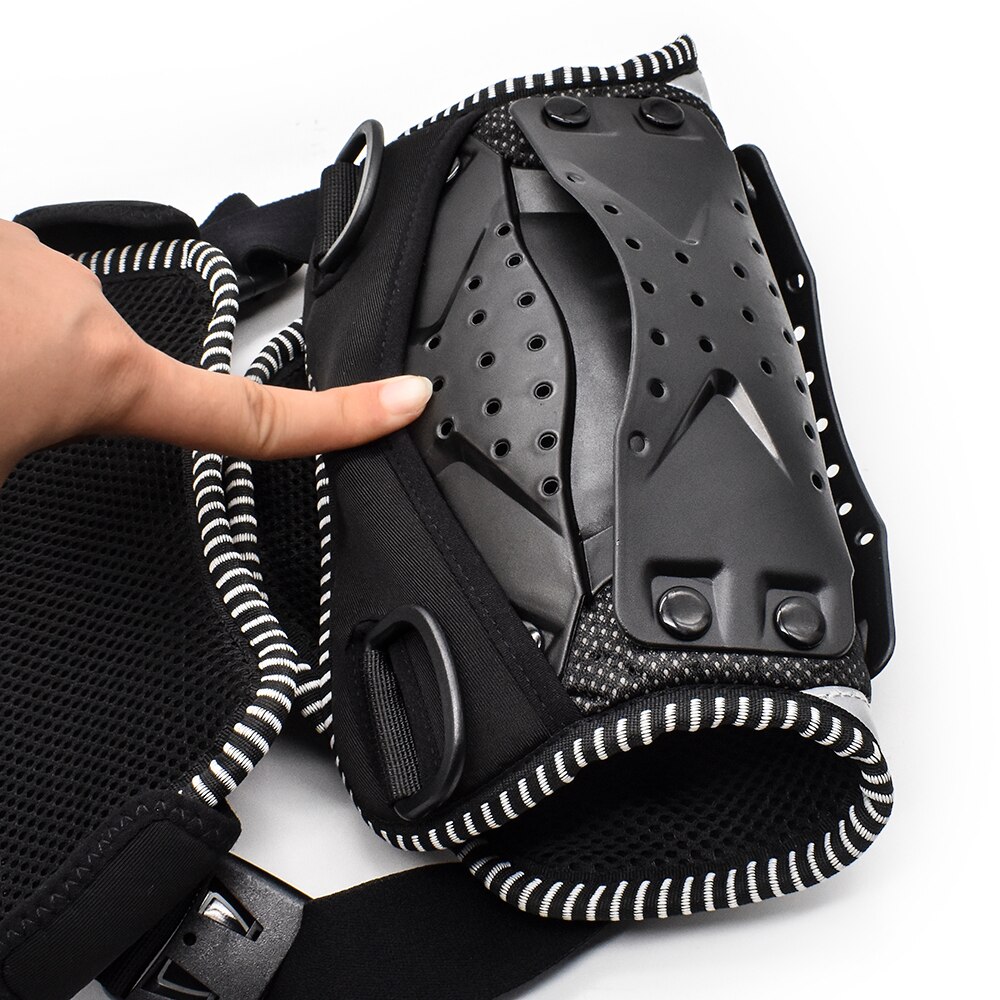 WOSAWE Kids Full Chest Body Armor Vest Spine Protective Gear Bicycle Skateboard Chest Armor Sport Bike Kid Protcetive Gear