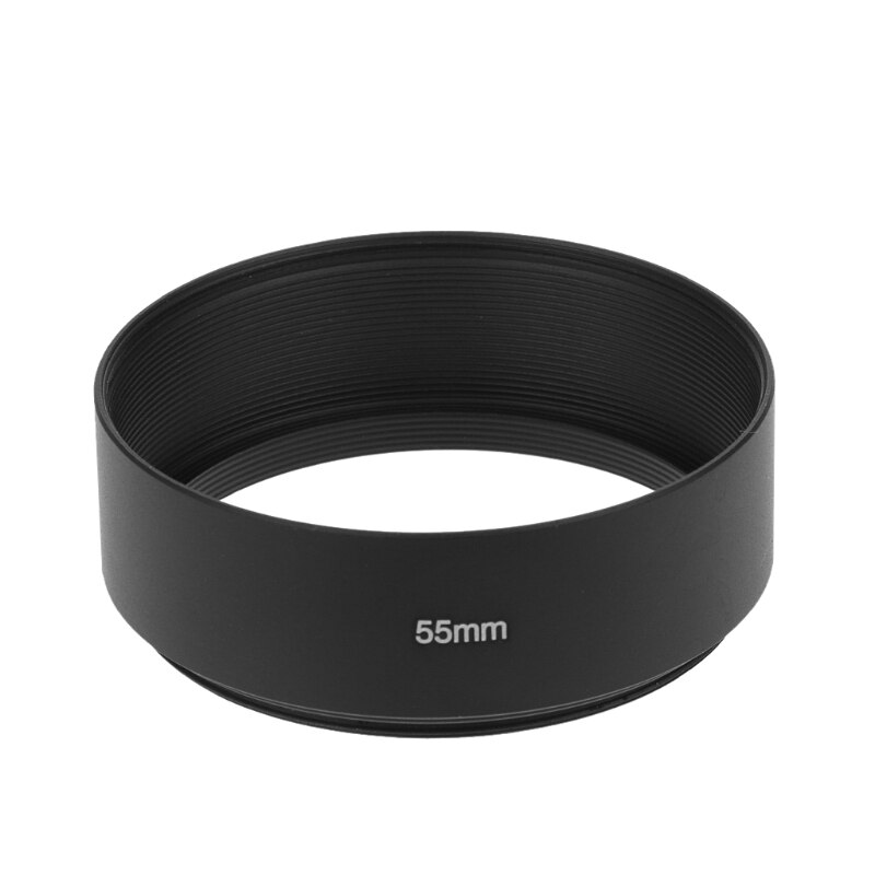 49MM/52MM/55MM/58MM/62MM/67MM/72MM/77MM Metal Universal Long Focus Lens Hood Screw-In Mount For Canon DSLR SLR Camera