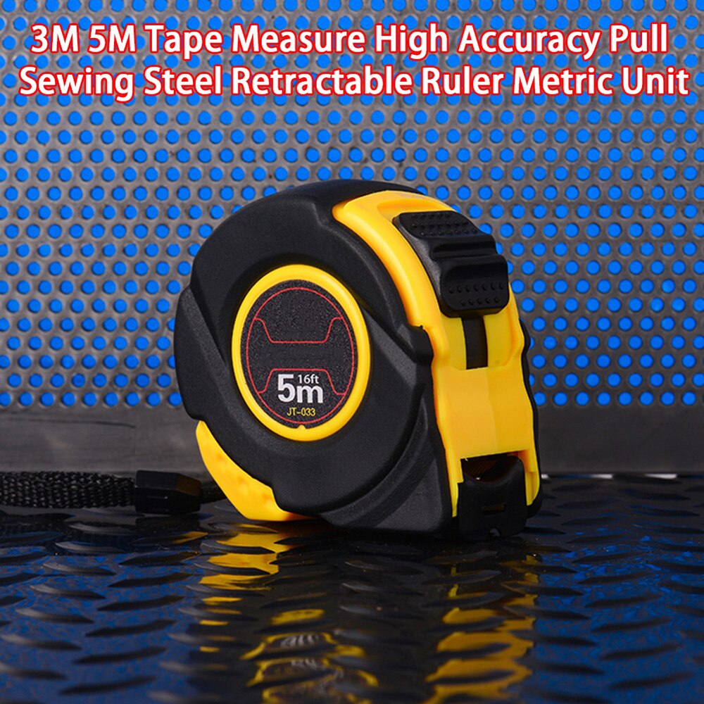 Wear-Resistant Tape Telescopic Ruler Measure Digital 3/5M Multifunctional Household Gauging Tool Pull Tape Measure DIY Work ABS