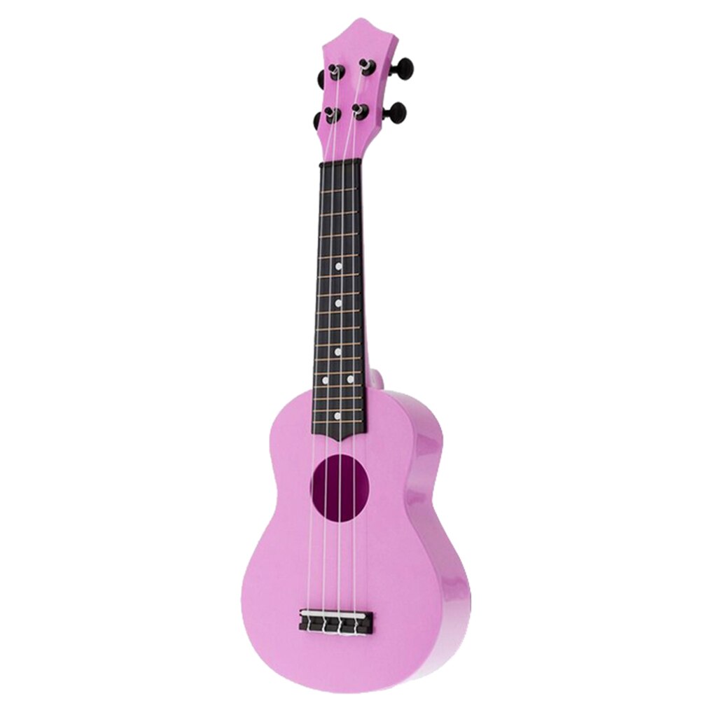 Soprano Ukulele 21 Inch Solid ABS Children Kids Ukulele with 4 Strings