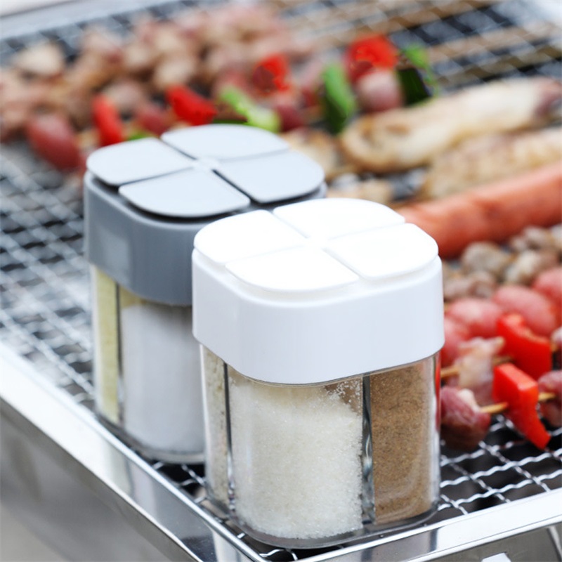 Seasoning Jar Spice Organizer Salt Pepper Shakers Nordic Kitchen Accessories Utensils Gadget Sets Container Sugar Bowl
