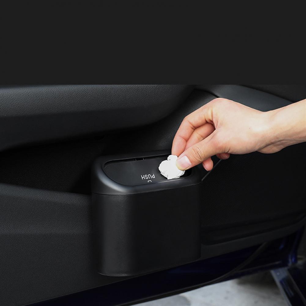 Makkelijk Te Gebruiken Kleine Interieur Organizer Met Afneembare Haak Voertuig Vuilnis Opbergdoos Drip-Proof Wasbare Opbergdoos