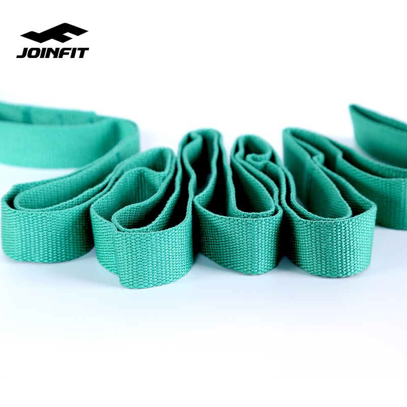 JOINFIT Yogaband 1.8M - 100% Bomull - Flexibilitetsträning och Pilates