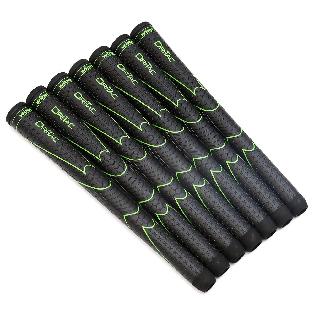 10pcs/set WINN DRITAC AVS Oversize Size GOLF GRIP HIGHT PU LEATHER GOLF CLUB GRIPS Grandado