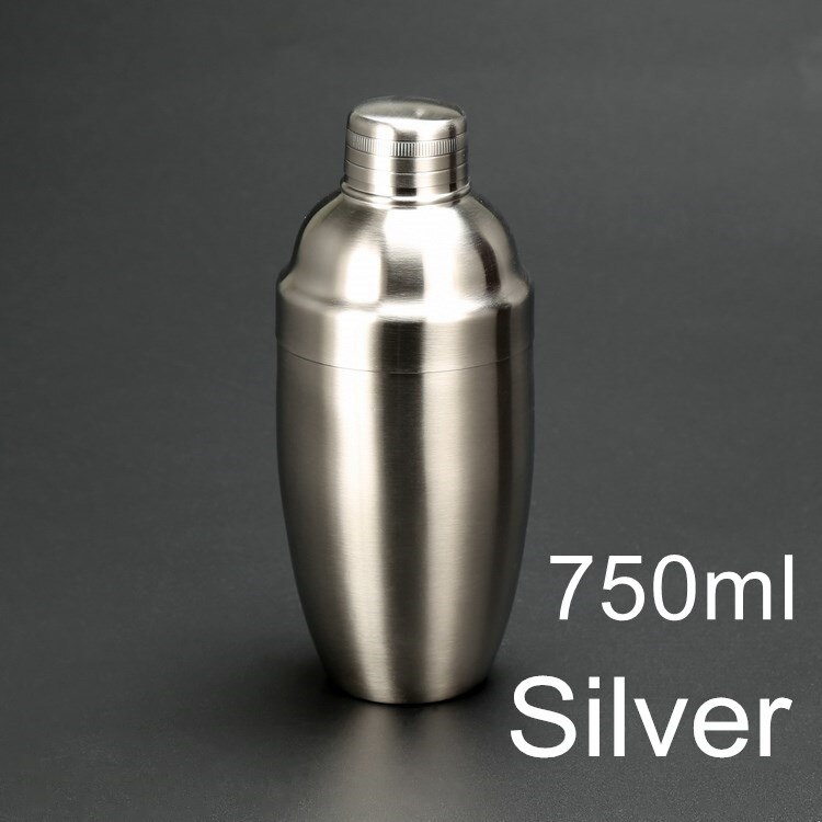550ml/750ml cocktail shaker mikser vin shaker bar verktøy vinflaske vin tilbehør til bartender drikke parti: 750ml sølv