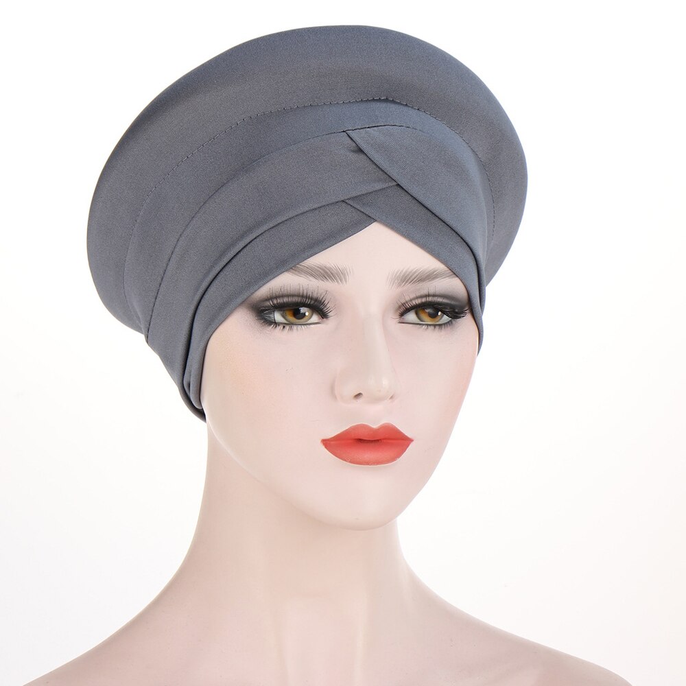 Vrouwen Elastische Doek Hoofd Cap Moslim Sjaal Cap Hoed Vrouwen \ 'S Hijaabs Tulband Dames Haaraccessoires Hoofddoek Islamitische Arabische caps