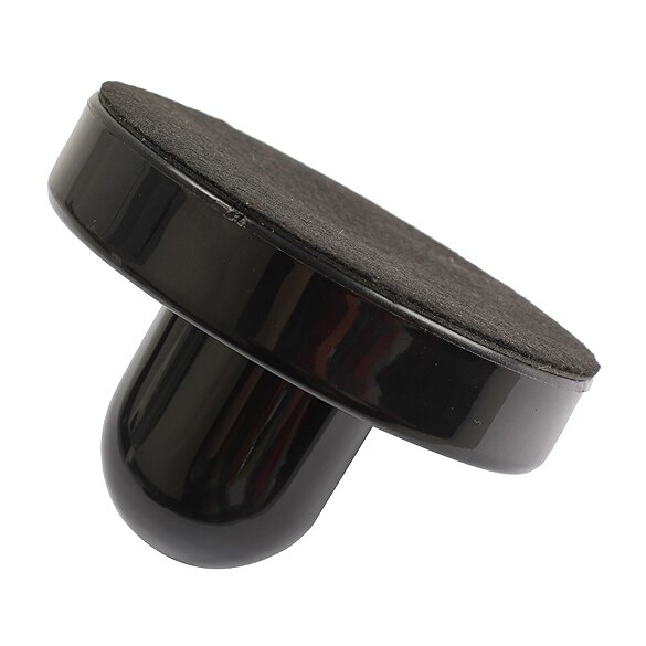 Air Hockey Accessories a96mm Air Hockey Table Felt Pusher Mallet Goalies with 1pc 63mm Puck Black SS