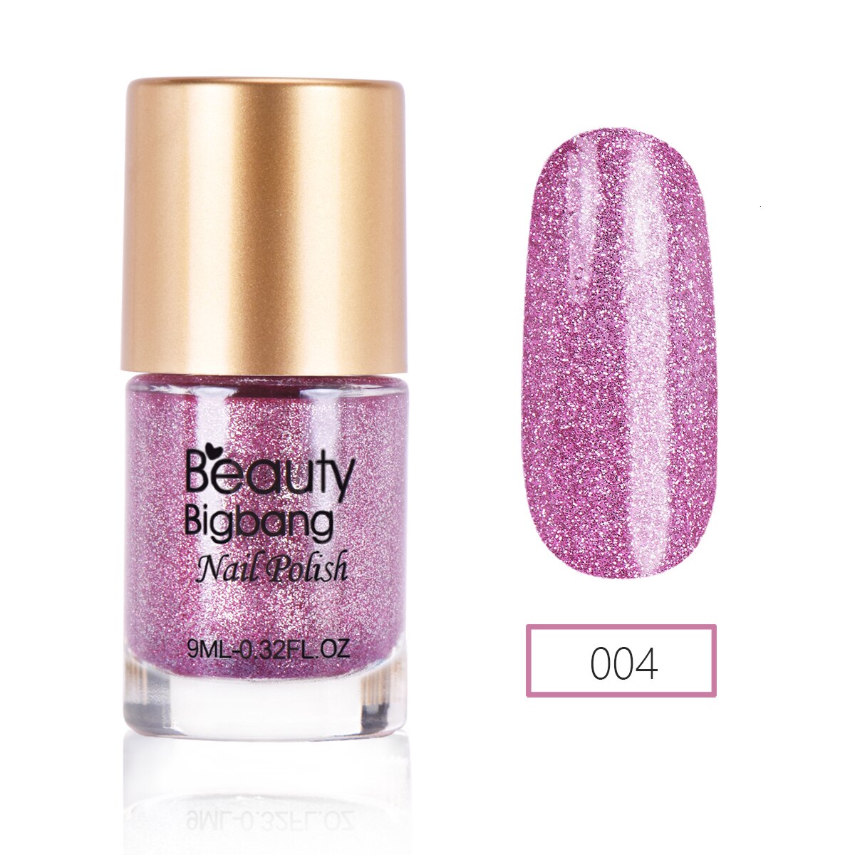 Beautybigbang 9 Ml Nagellak Diamanten Shiny Glitter Mooie Vrouwelijke Nail Lak Vernis Polish Manicure Nail Art Decoratie: 04