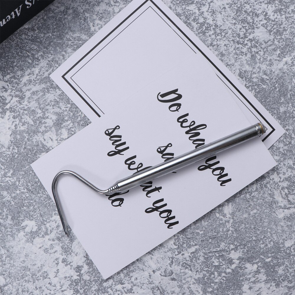 Stainless Steel Snake Hook Retractable Reptile Hook Snake Grabber Herp Tool for Gecko Lizard