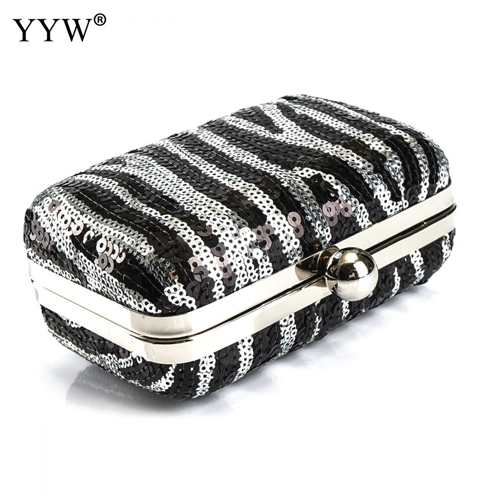 Plastic Avondfeest Clutch Bag Beroemde Croaabosy Zakken Met Chain Sequin Mini Purse Wedding Pochette Femme Dames Tassen