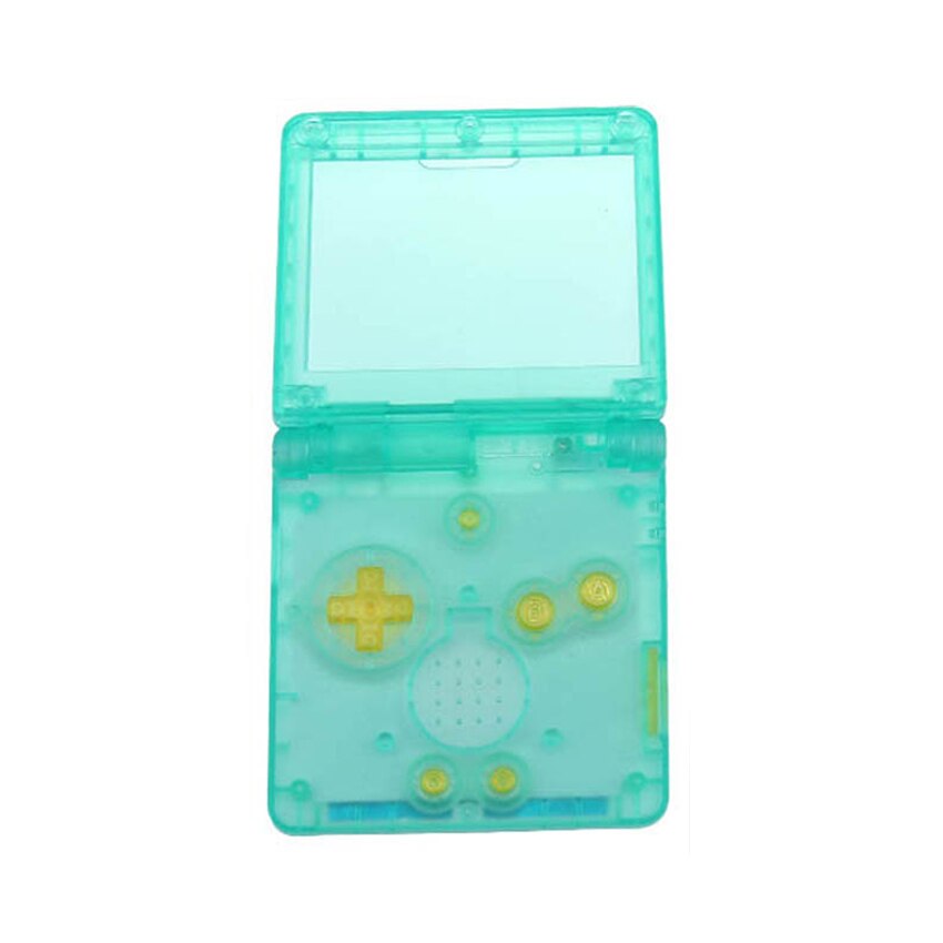 YuXi For GameBoy Advance SP Classic clear Limited Edition Replacement Housing Shell for GBA SP Housing Case Cover: Clear Green