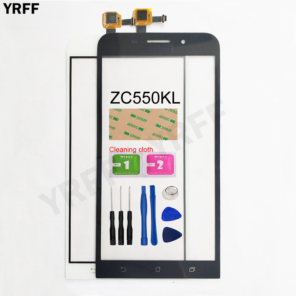 5.5 ''Touchscreen Voor Asus ZenFone Max ZC550KL Touch Screen Digitizer Sensor Glas Panel Vervanging