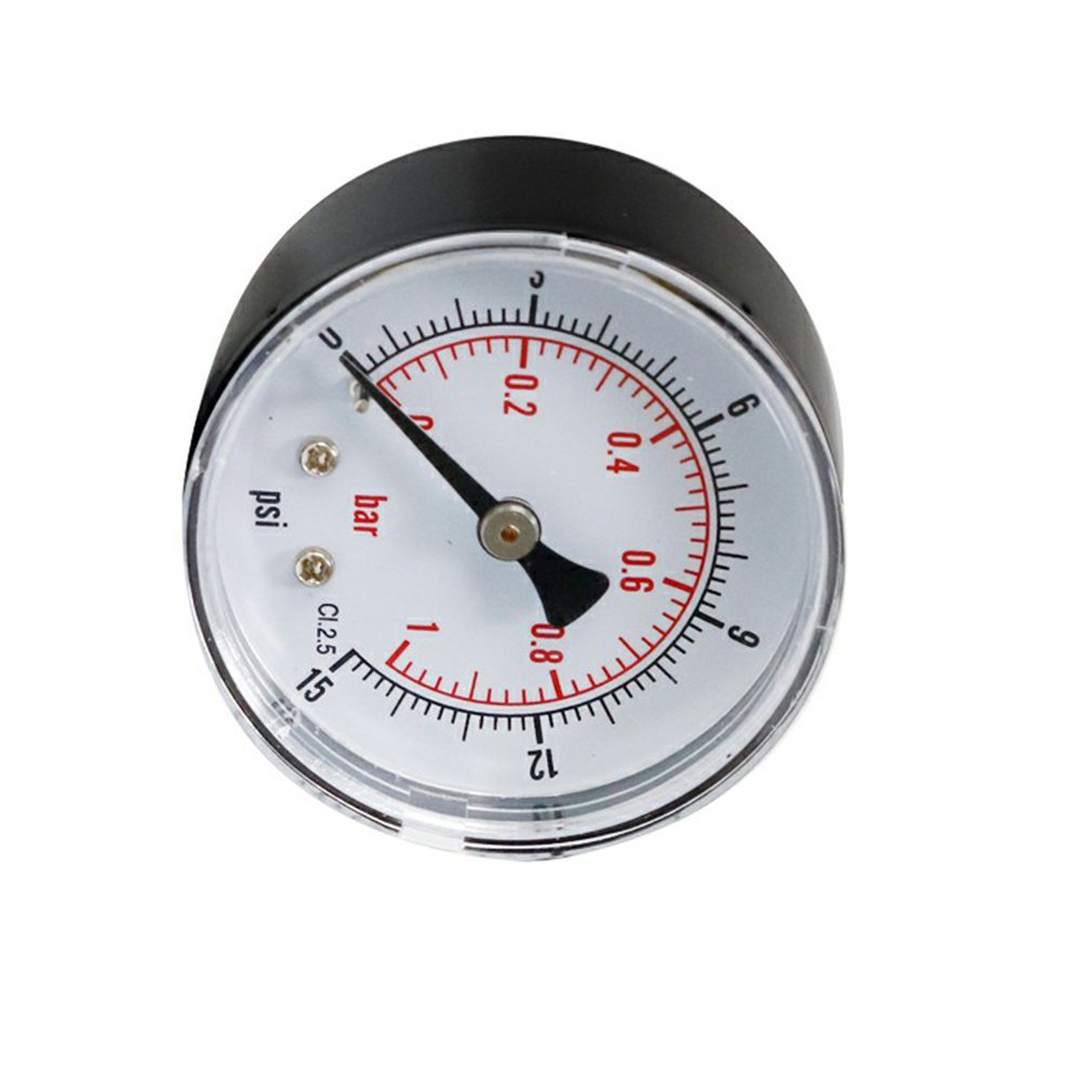 Axiale Manometer hoch-präzision Barometer Öl Manometer Wasser Manometer TS-Y50Z4-15psiY50 0-15psi 0-1Bar