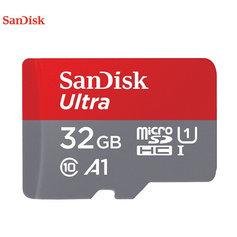Sandisk-tarjeta de memoria flash Clase 10, Microsd TF/sd A1 de 16GB, 32gb, 64GB, 128GB, 200GB, 256GB y 400GB, UHS-1: 32GB