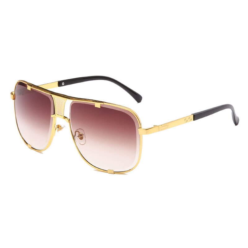 Oversized Men Mach One Sunglasses Men Luxury Brand Women Sun Glasses Square Male Retro De Sol Female Sunglasses For Men Women: 6-KP1835-C2