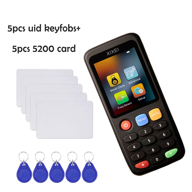 Ntag213 215 Sleutel Schrijver Rfid Smart Card Reader ID Badge Copier 13.56 mhz Nfc Decoder Duplicator Ic Id Chip Tag kloon X7