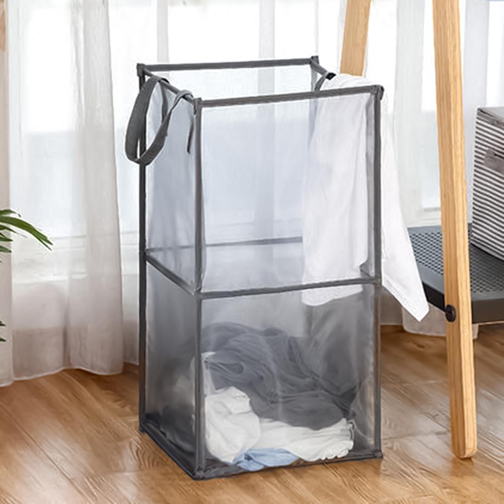Cesta de ropa sucia plegable Pop Up, cesta de clasificación de ropa sucia de malla abierta, cesto de almacenamiento para el hogar, bolsas organizadoras para ropa sucia, dormitorio universitario