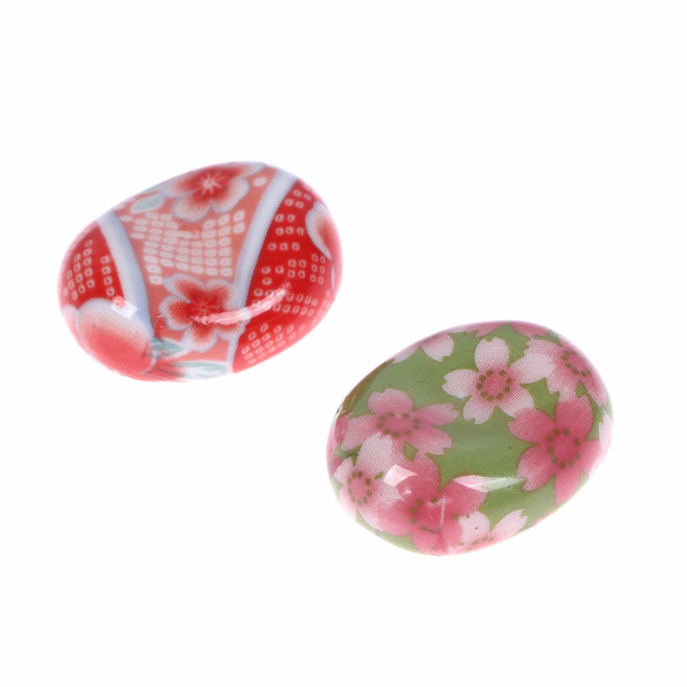 Leuke Cartoon Japanse Keramische Decoratieve Eetstokjes Houder Rack Lepel Vork Rest Keuken Servies