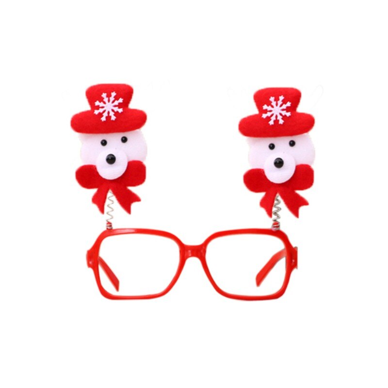 Kerst Cartoon Brillen Frame Kerst Kostuum Decoraties Voor Kinderen En Volwassenen