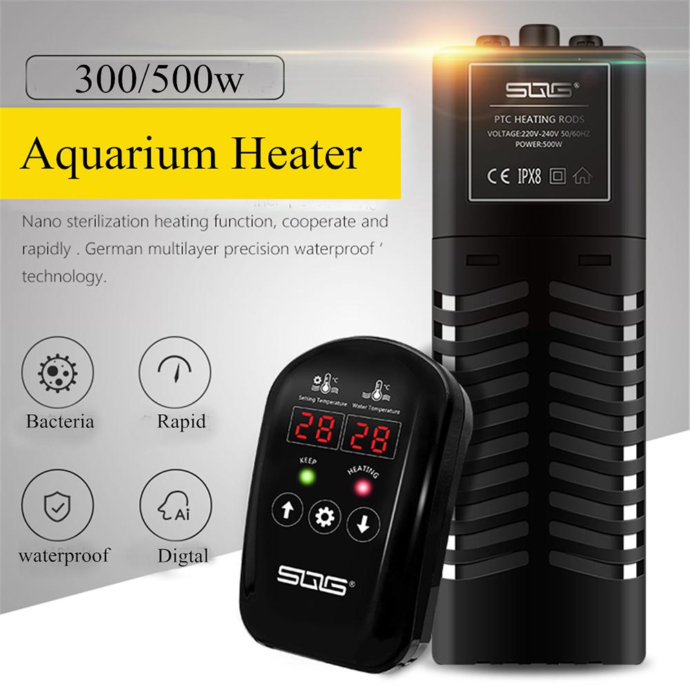 300/500W Aquarium Verwarming Staaf Lcd-scherm Digitale Constante Temperatuur Controller Split Thermostaat Aquarium Aquarium Heater