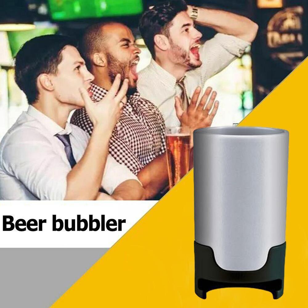 1PC Portable Beer Foamer Bubble Enhancer Fast Foaming Improve Taste Beer For Bottled Beer Party Bar Washable Tools