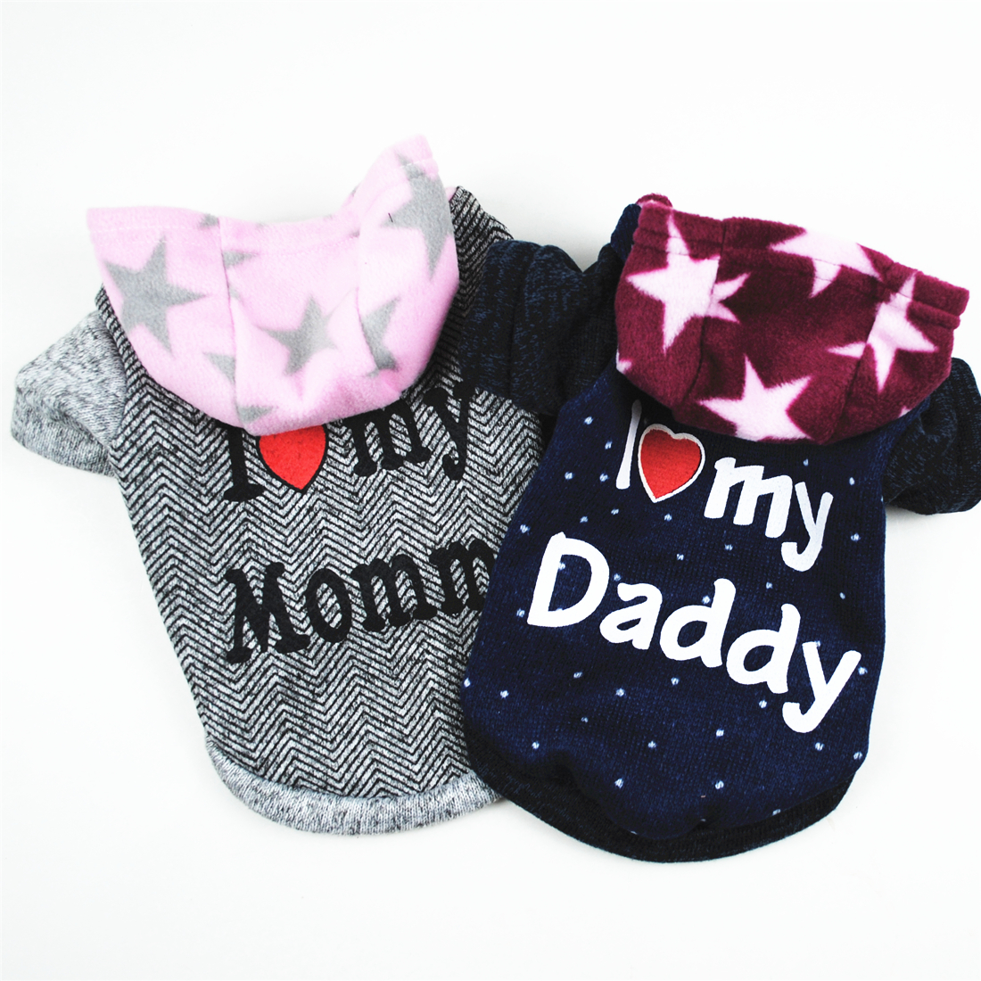 Voor Kleine Hond Guards Kleding Fleece Trui Warme Hond Kleren Herfst En Winter Hooded Fleece