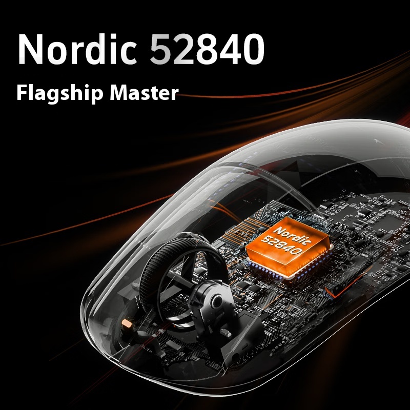 ATK Dragonfly A9 Pro Wireless Mouse 3Mode Star Flash PAW3950 Nordic52840 Lightweight Custom Laptop Gamer PC Gaming Mouse