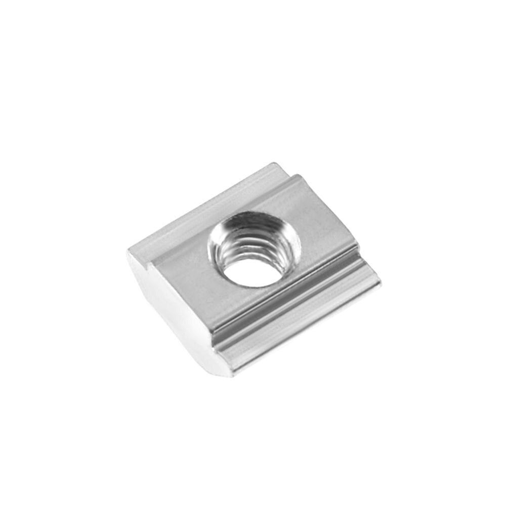 20pcs/lot M3 M4 M5 M6 T Block Square nuts T-Track Sliding Hammer Nut for Fastener Aluminum Profile