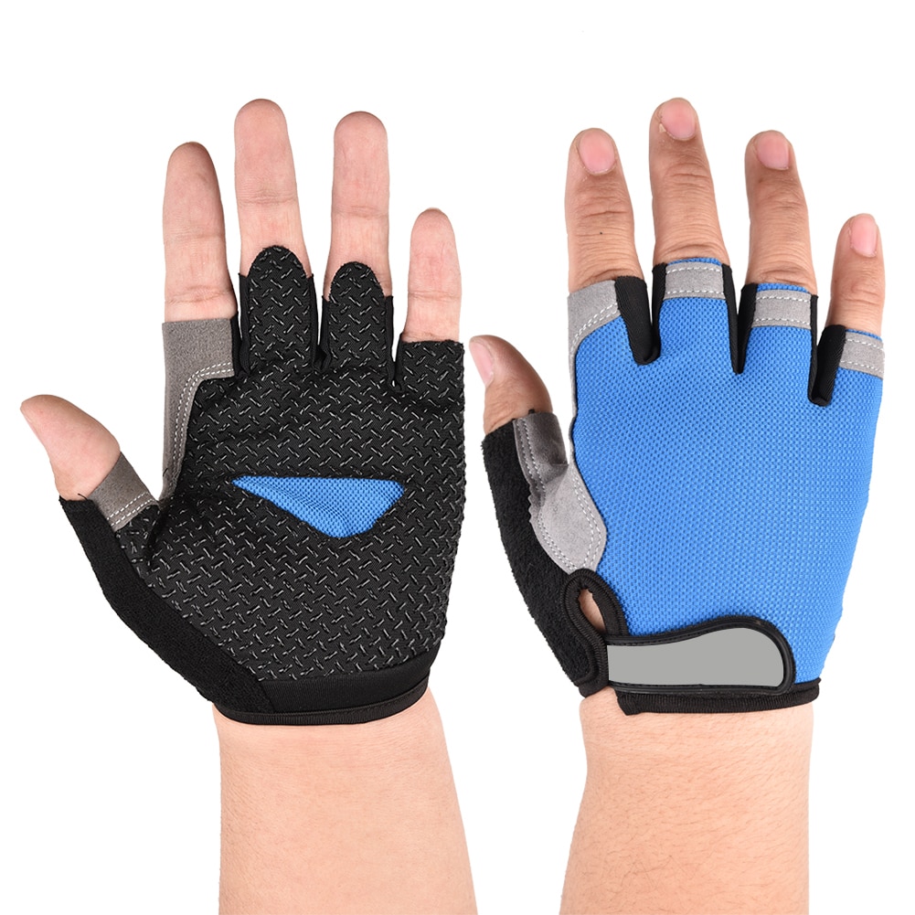 Cycling Gloves Half Finger Anti-slip Bike Bicycle Gloves Breathable for Summer Outdoor Sports Men Women Motorcycle MTB Road Bike