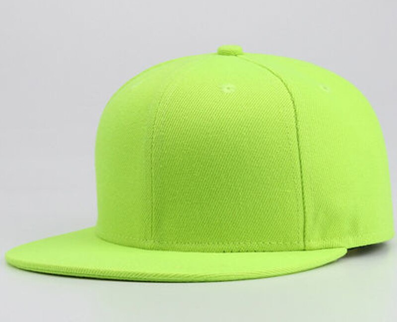 Nieuwe sport baseball pet blanco effen snapback golfbal straatpet mannen vrouwen vrouwen: Groente