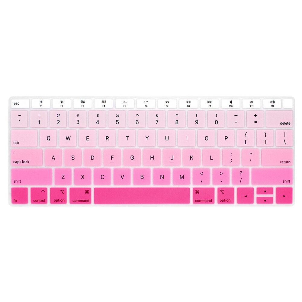 Nowy 13 Air A1932 klawiatura do laptopa folia ochronna wodoodporna do Macbook air 13.3 cala obudowy pokrywa klawiatury laptopa edycja amerykańska: Golden pink