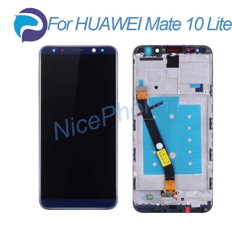 Mate 10 Lite LCD Touch Screen with Frame matte 10 Lite Display LCD RNE-L21/L22/L01/L02/L11/L23/L03/AL00 Mate 10 Lite LCD screen