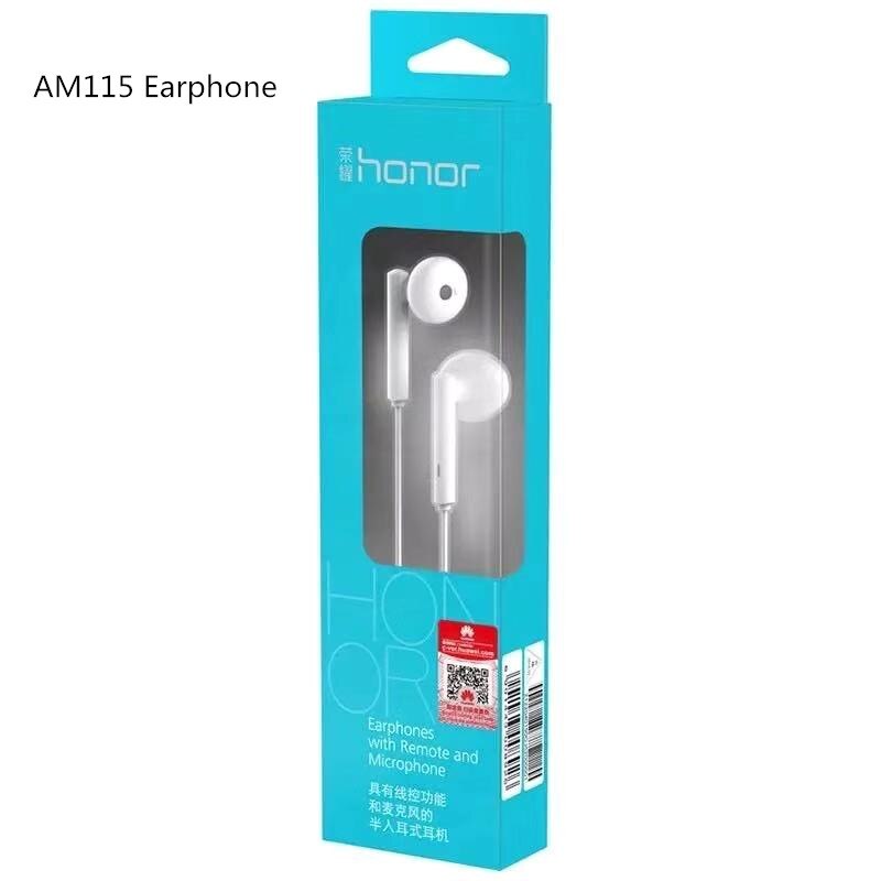 Original  p30 pro 3.5mm hörlurar  am115 metallbundet headset för huawei  p8 p9 p20 lite  p10 plus honor 10 8x 9i mate 20 8 9 pro  mp3