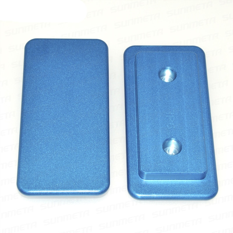 3D Sublimation transfert chaleur presse housse de téléphone moule métal housse de téléphone moule pour iPhone 6 4.7 "coque de téléphone