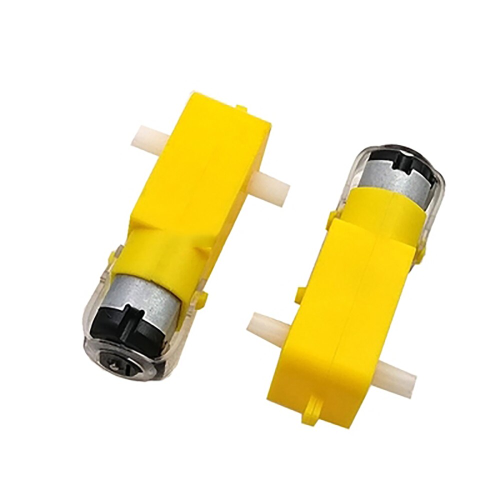 2pc TT Motor 130motor Smart Car Robot Gear Motor for Arduino DC3V-6V DC Gear Motor Intelligent Car Chassis Interference: Default Title
