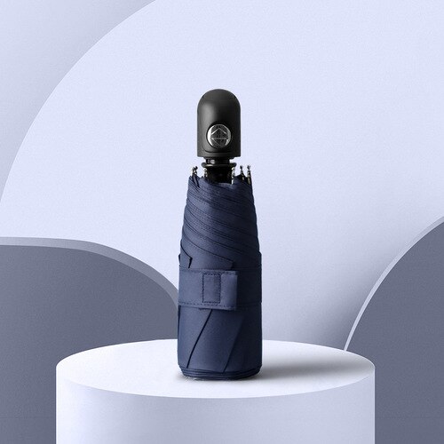 5 Voudige Academy Winddicht Paraplu Reizen Automatische Clear Parasol Zon Mini Paraplu Regen Vrouwen Sombrilla Ambrella BW50YS: style2