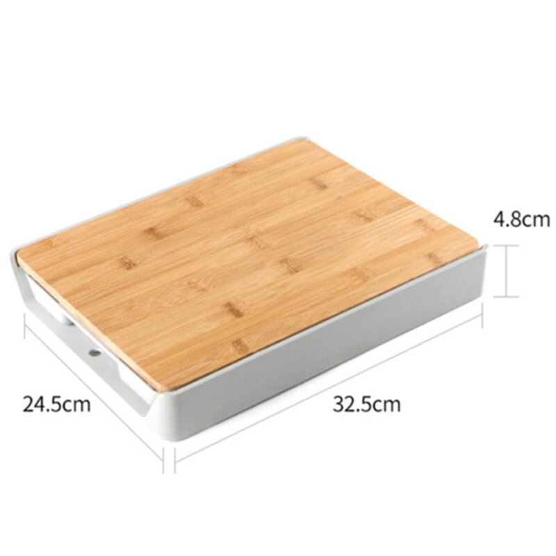 Kitchen Chopping Board Fruit Vegetable Cutting Plate Detachable Food Storage Pulling Board Drawer Type Household Cutting Board