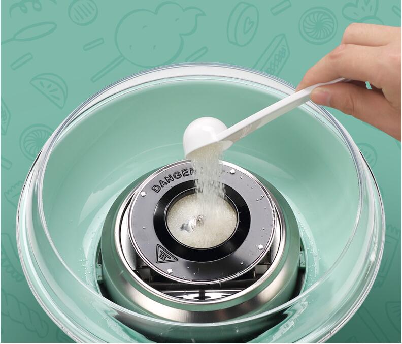220V Mini Household Electric Candy Maker Portable Automatic Electric Cotton Candy Machine