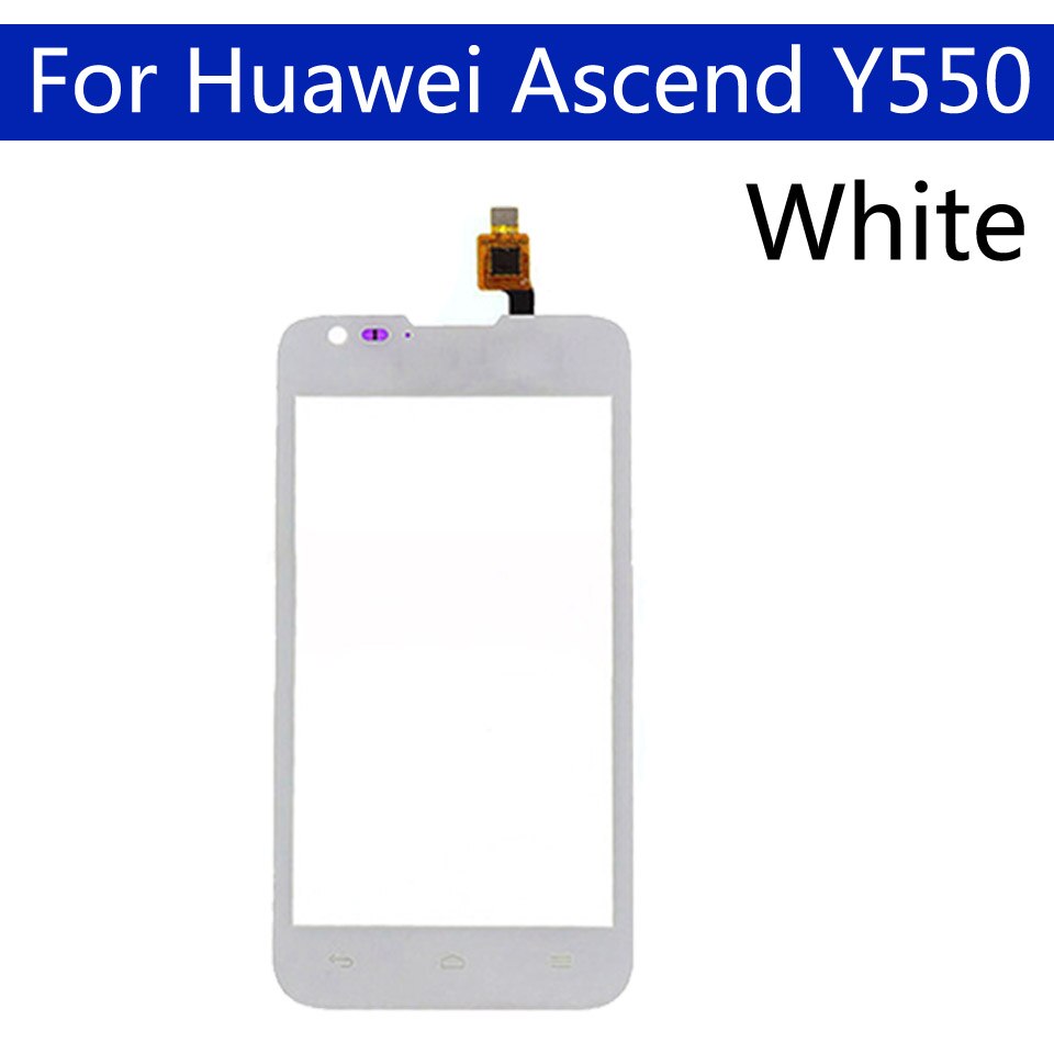 4,5 "pantalla táctil para Huawei Ascend Y550 Y550-L01 \ L02 \ L03 Touch Sensor de panel de pantalla digitalizador pantalla LCD panel de lente de vidrio
